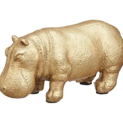 Flash Sale Beeld Nijlpaard Goud Decoratie Beelden
