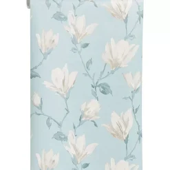 Online Behang Lea Blauw Vliesbehang