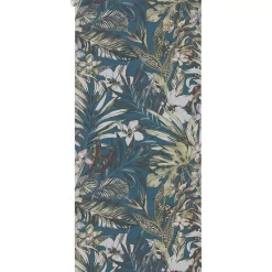 Discount Behang Maartje Blauw Vliesbehang
