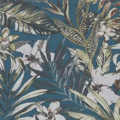 Discount Behang Maartje Blauw Vliesbehang