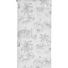 Flash Sale Behang Marcel Grijs Vliesbehang