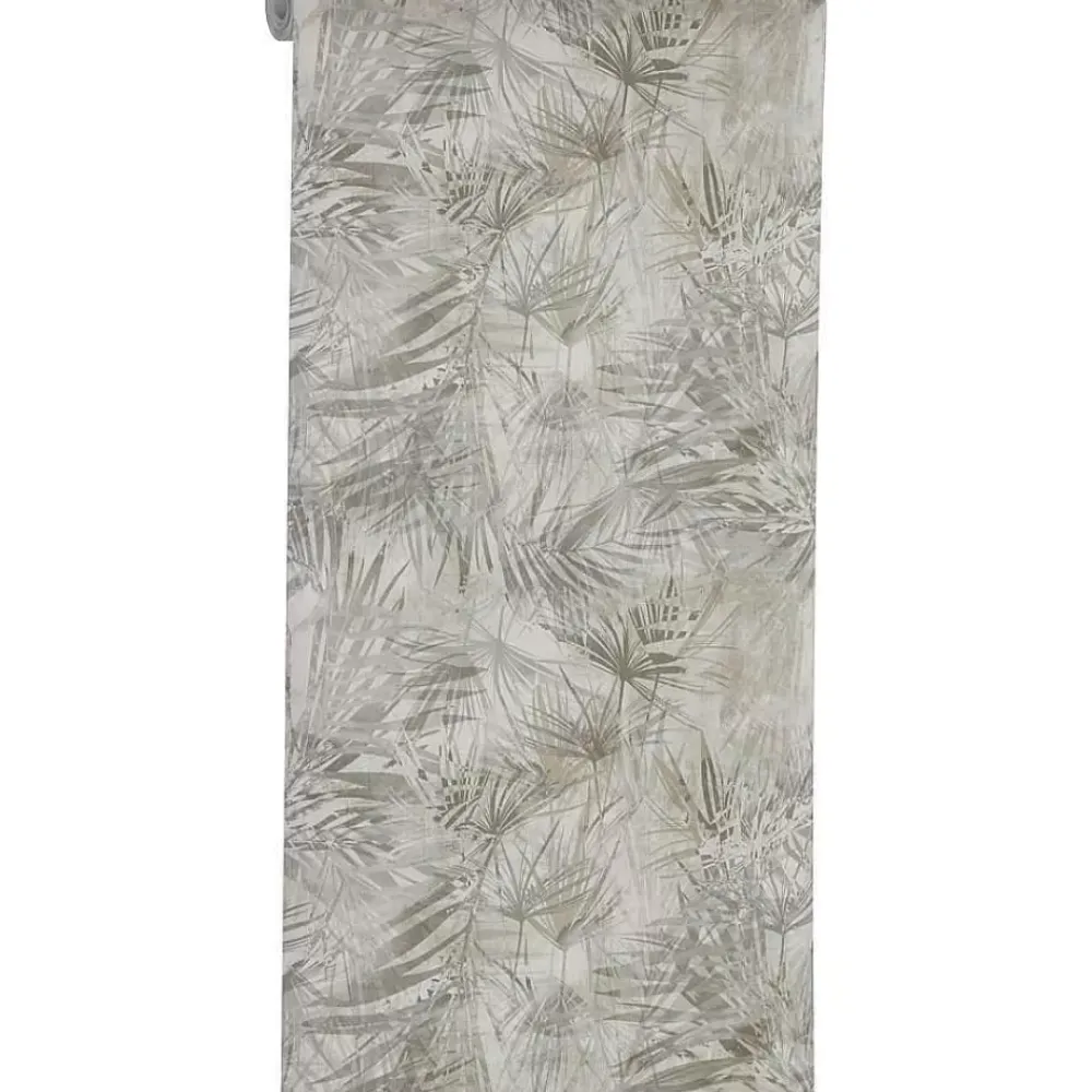 Sale Behang Mila Taupe Vliesbehang