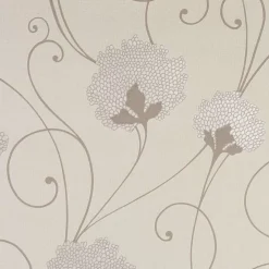 Sale Behang Romy Beige Vliesbehang