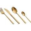 Discount Bestekset 16-Delig Goud Borden & Bestek
