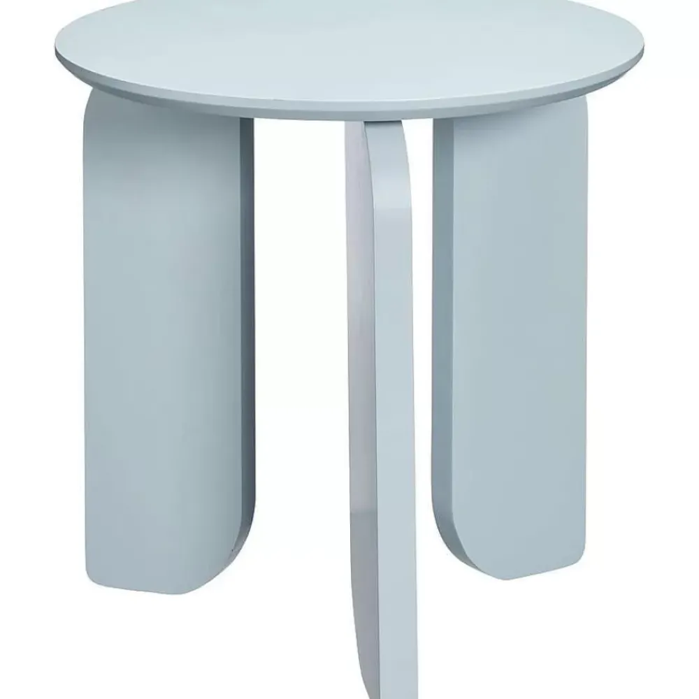 Sale Bijzettafel Brez Blauw - O 40X40 Cm Bijzettafels