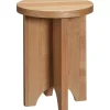 Flash Sale Bijzettafel Crotone Naturel - O 35 Cm Bijzettafels
