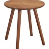 Shop Bijzettafel Gap Bruin - O 40X41 Cm Bijzettafels
