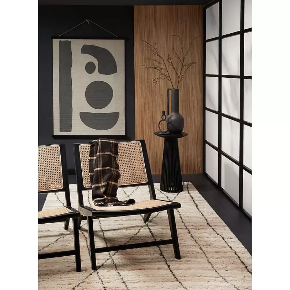Online Bijzettafel Latera Zwart - O 35X60 Cm Bijzettafels
