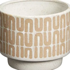 Cheap Bloempot Retro Wit - O 14 Cm Vazen & Potten