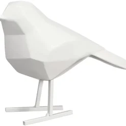 Fashion Decoratievogel Off-White 13 Cm - 14X13 Cm Decoratie Beelden
