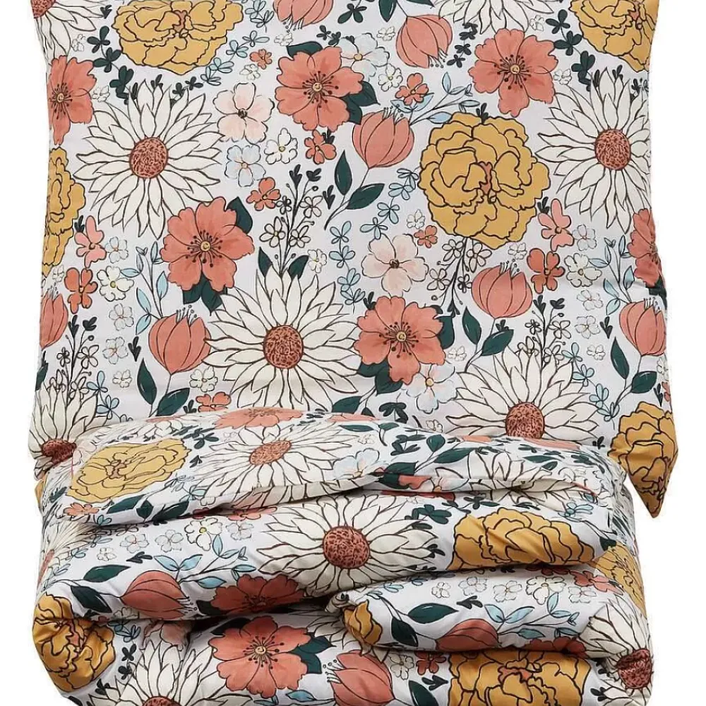 Shop Dekbedovertrek Chloe Multicolor - 140X200 Cm Beddengoed