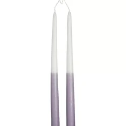 Online Dinerkaars Dip Dye Lila Kaarsen & Theelichten