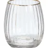 Cheap Drinkglas Ribbel Transparant Glazen & Mokken