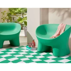 Hot Fauteuil Leggi Groen Stoelen