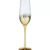 Shop Flute Metallic Goud Glazen & Mokken