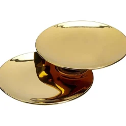 Sale Gebaksborden Goud S/2 Borden & Bestek
