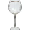 Shop Gin Glas Ribbel Transparant Glazen & Mokken