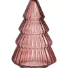 Outlet Glazen Kerstboom Bordeaux Kerstdecoratie