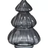 Clearance Glazen Kerstboom Smoke Grijs Kerstdecoratie