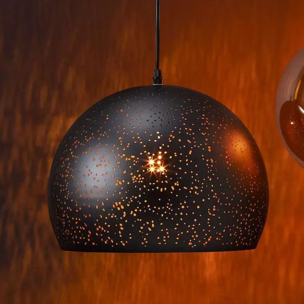 Best Hanglamp Gemino Zwart Goud Hanglampen
