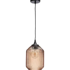 Cheap Hanglamp Pane Licht Bruin Hanglampen