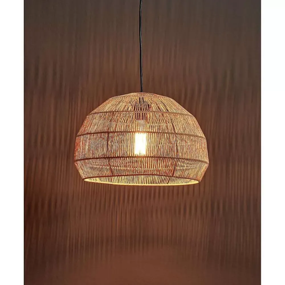 Outlet Hanglamp Segin Zwart Bruin Hanglampen