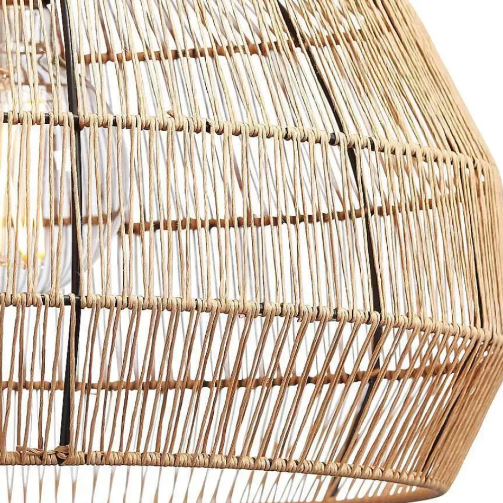Outlet Hanglamp Segin Zwart Bruin Hanglampen