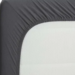 Cheap Hoeslaken Jersey Antraciet - 90X200 Cm Beddengoed