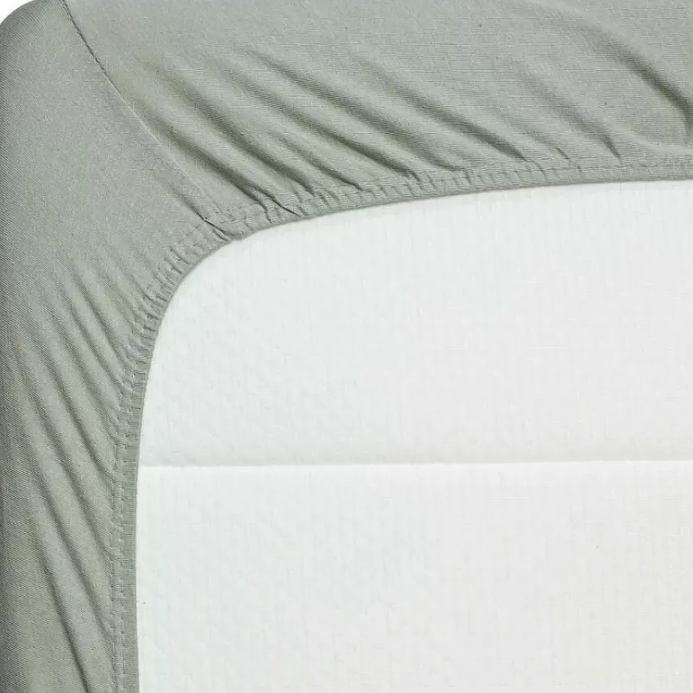 Sale Hoeslaken Jersey Groen - 90X200 Cm Beddengoed