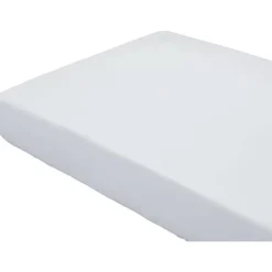 Sale Hoeslaken Katoen Wit - 80X200 Cm Beddengoed