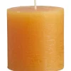Best Sale Kaars Rustiek Geel - 7X7 Cm Kaarsen & Theelichten