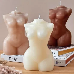 Sale Kaars Vrouw Off-White Kaarsen & Theelichten