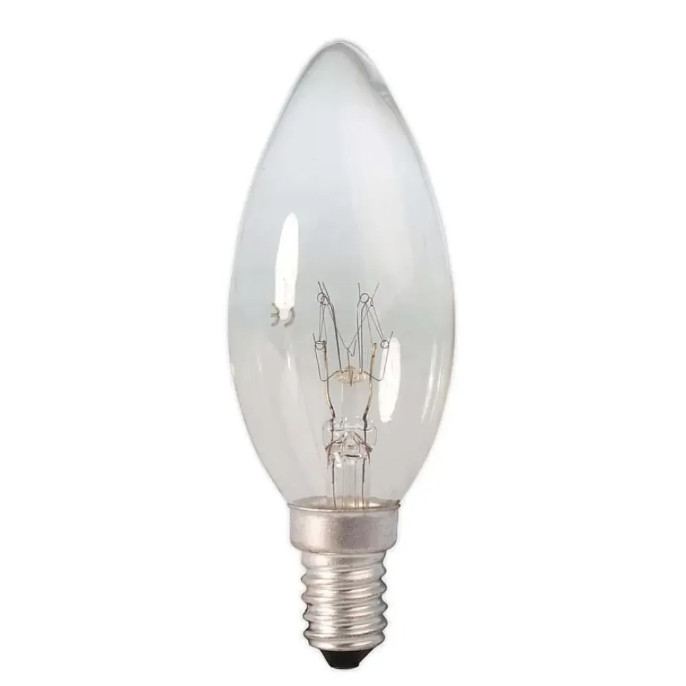 Discount Kaarslamp Helder 35X100 Cm E14 10W Dimbaar Lichtbronnen
