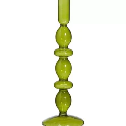 Cheap Kandelaar Aveley Groen - O 8X27 Cm Kandelaars