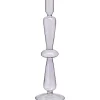 Discount Kandelaar Aveley Lila - O 8X31 Cm Kandelaars