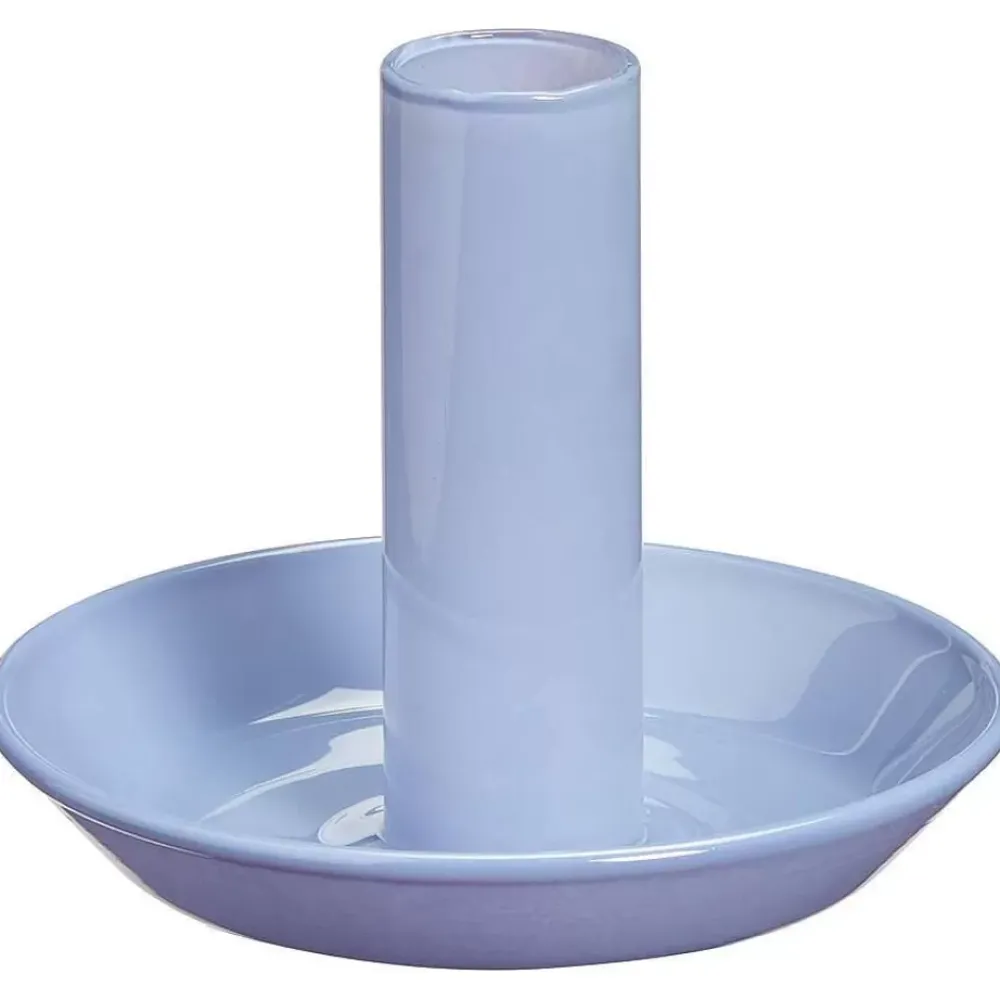 Best Sale Kandelaar Melkglas Lila Kandelaars