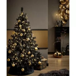 Sale Kerstbal Zwart 10 Stuks Kerstballen & Kerstornamenten