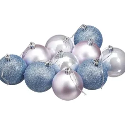 Cheap Kerstballen Lila - 10 Stuks Kerstballen & Kerstornamenten