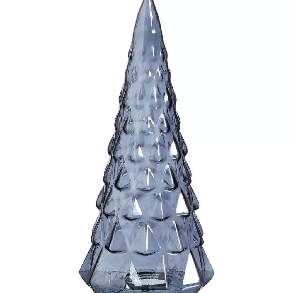 Outlet Kerstboom Glas Grijs Kerstdecoratie