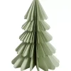 Store Kerstboom Papier Lichtgroen Kerstdecoratie
