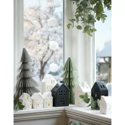 Cheap Kerstboom Papier Taupe Kerstdecoratie