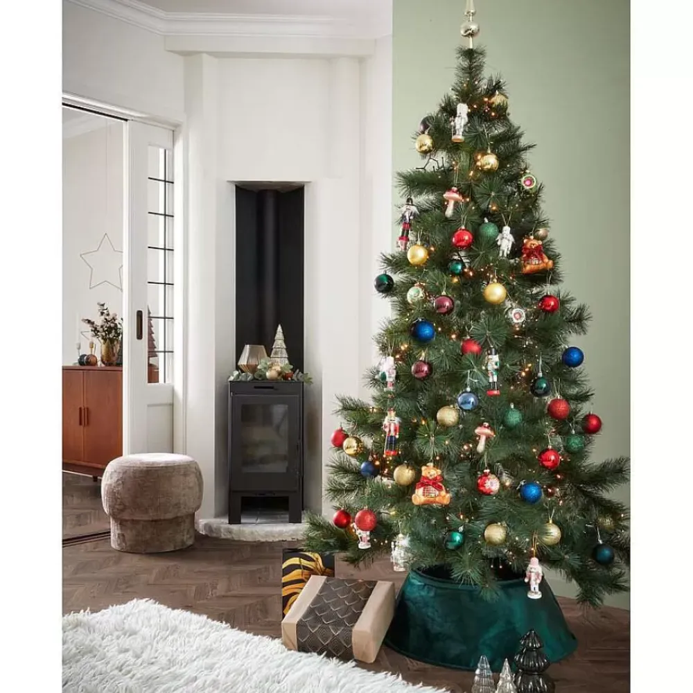 Online Kerstboomrok Velvet Groen Kerstboomrokken