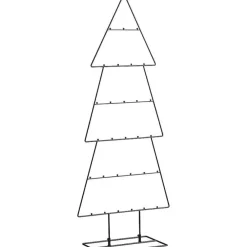 Hot Kestboom Metaal Zwart Kerstdecoratie
