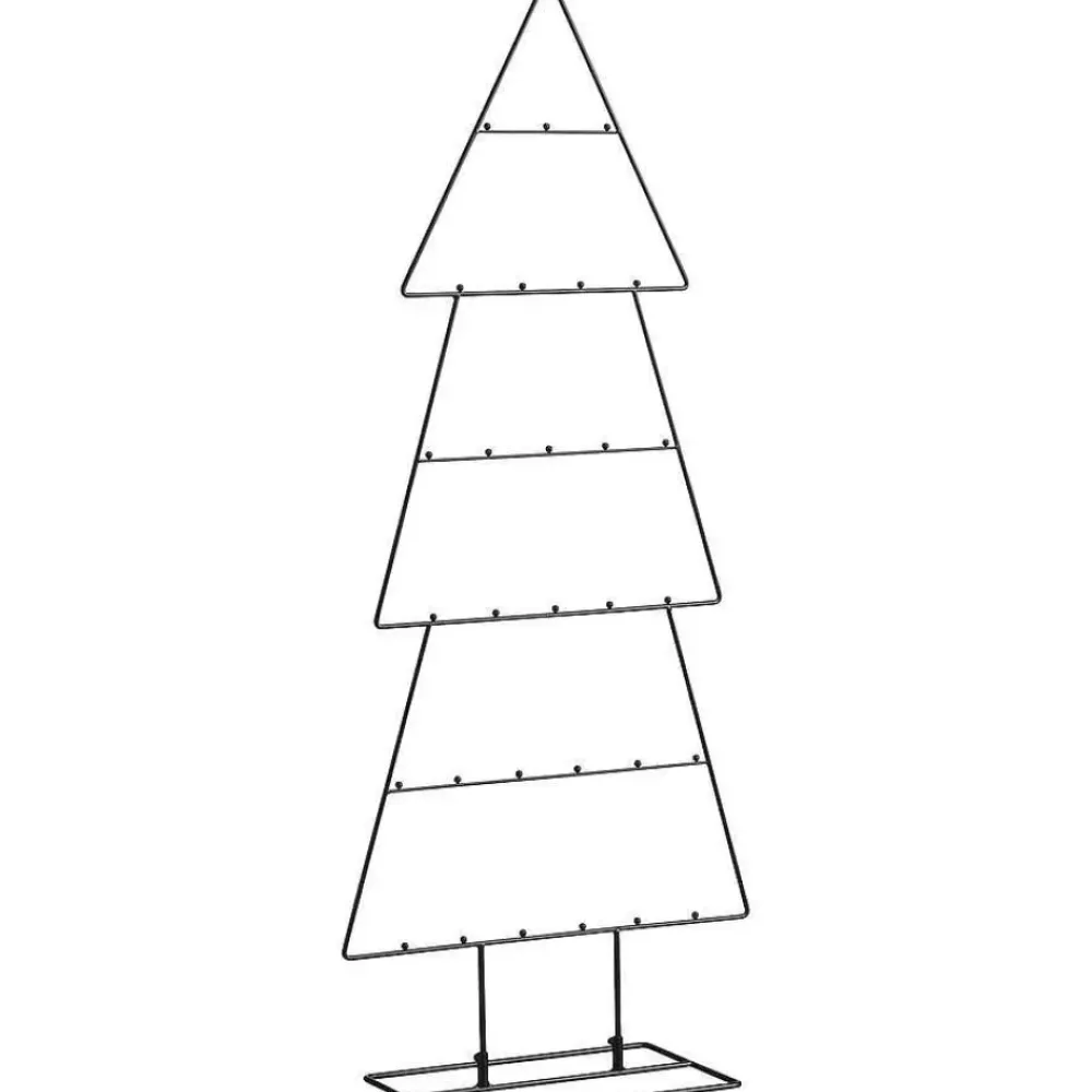 Hot Kestboom Metaal Zwart Kerstdecoratie