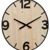 New Klok Murton Zwart Naturel Klokken
