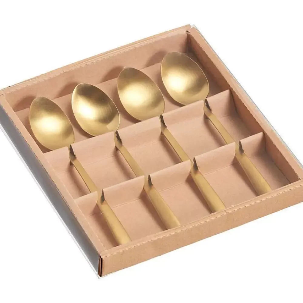 New Koffielepel Goud Borden & Bestek
