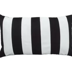 Online Kussen Sefro 30X50 Cm Zwart/Wit Sierkussens