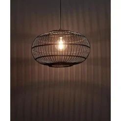 Discount Lampenkap Boan Zwart Hanglampen