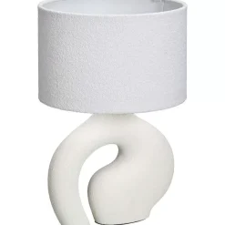 Clearance Lampenkap Boucle 25Cm Wit Lampenkappen