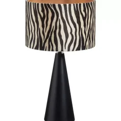 Discount Lampenkap Zebra Zwart Lampenkappen